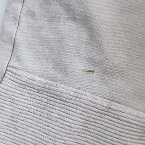 Adidas athletic / active wear short off-white men's size S - Picture 10 of 13